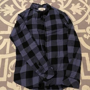 H&M Blue Flannel Shirt